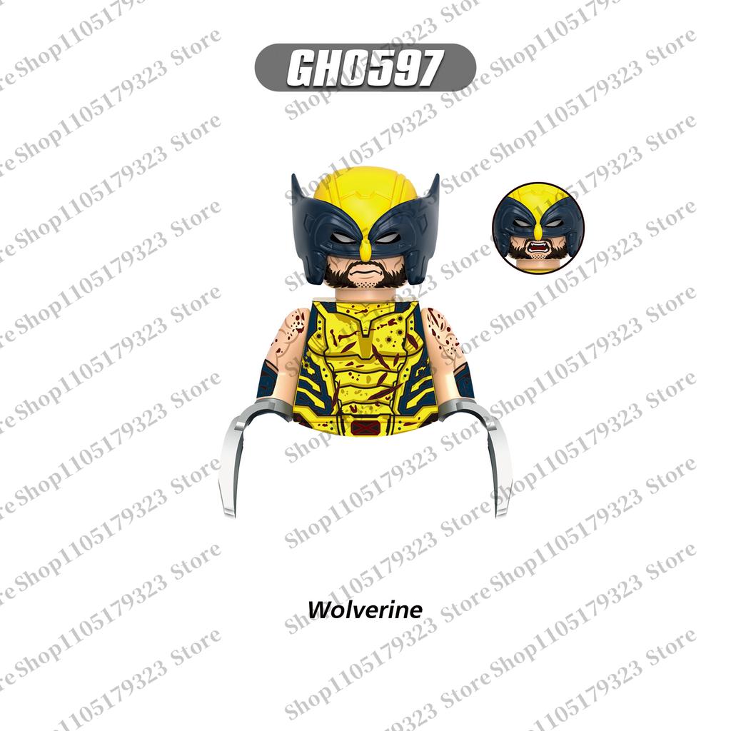 Hot building block toys children's mini brick Superhero Joker Two-Face Robin assembly toys party festival collection gifts