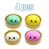 1-4pcs Colorful Simulated Dumpling Squishy Relaxing  Antistress Enhance Happiness Rebound Squeeze  Toy