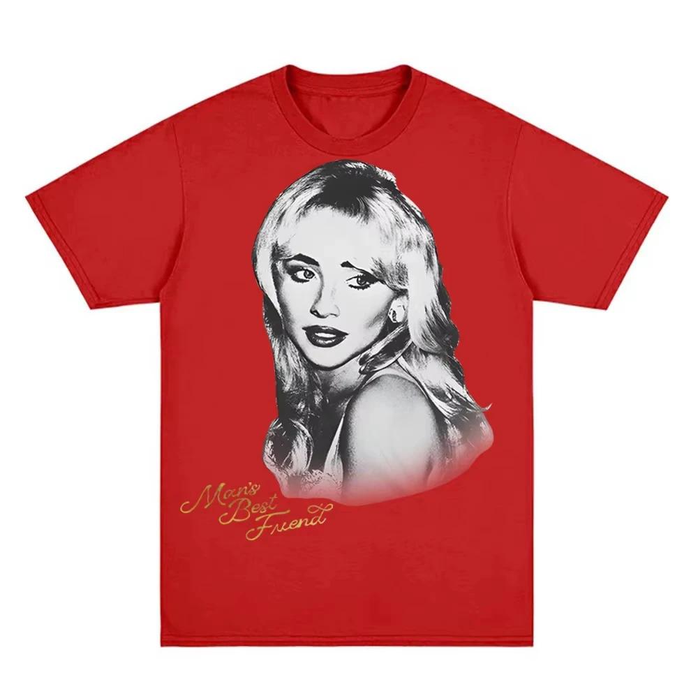 

Women s Best Friend Photo T-Shirt Men By Sabrina Carpenter Summer High-Quality Top for Fans Same Style As Popular Singer 3XL