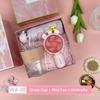 3IN1 Souvenir Gift Set Stylish Design Fan/Towel/Cup Practical Gift Sets with Paper Bag Luxury Gift Box Set Personalized Gifts