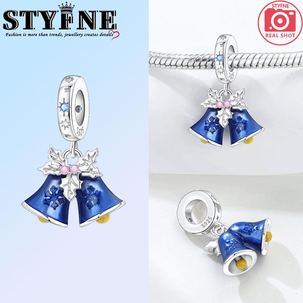 

Copper Christmas Halloween Bell Magic Girl Charms Beads Fit Original Bracelet Necklace Fine Jewelry Women Diy Gifts