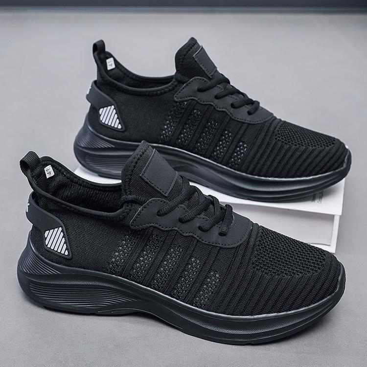 Men's Running Shoes Breathable Man Sports Sneakers Lace Up Comfort Casual Walking Shoes Athletic Training Footwear