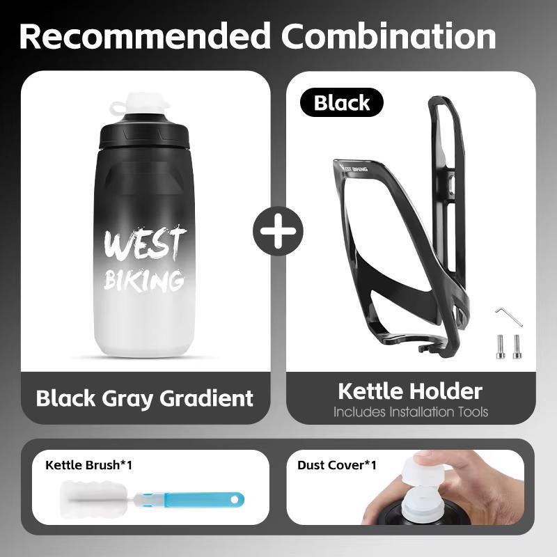 WEST BIKING Ultralight Bike Bottle Cage PC Bicycle Bottle Holder Mountain Folding Bike Cage  Bracket Frame Mounting Bike Parts