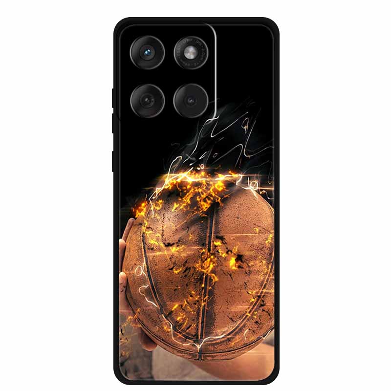 Für Motorola Edge 70 5G Hülle 2025 Mode Schwarz Silikon TPU Weiche Handyhülle Für Motorola Moto X70 Air 5G Rückseite Hülle Fundas