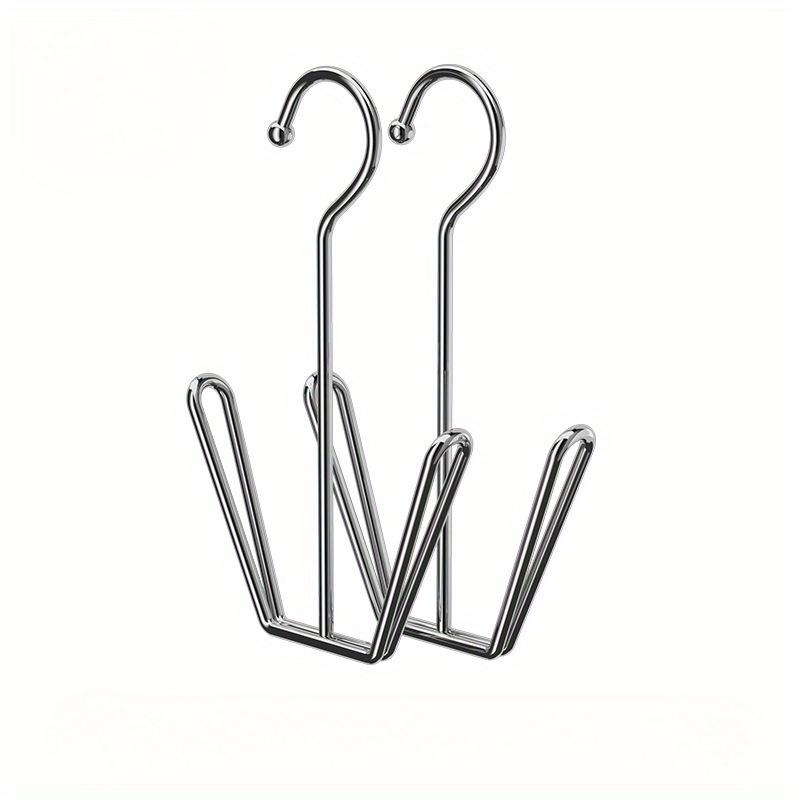 2pcs Durable stainless steel shoe rack hanger - Space saving metal hanger perfect for indoor and outdoor use 1090₽