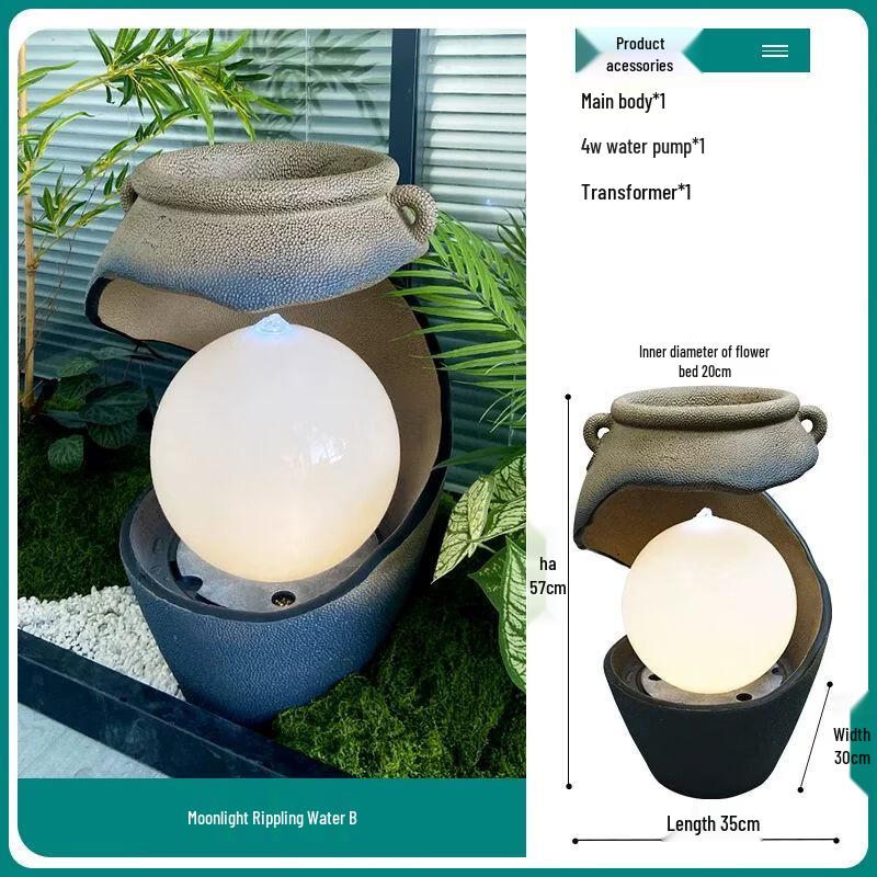 Настольный Фэн-шуй Водный Фонтан и Аквариум