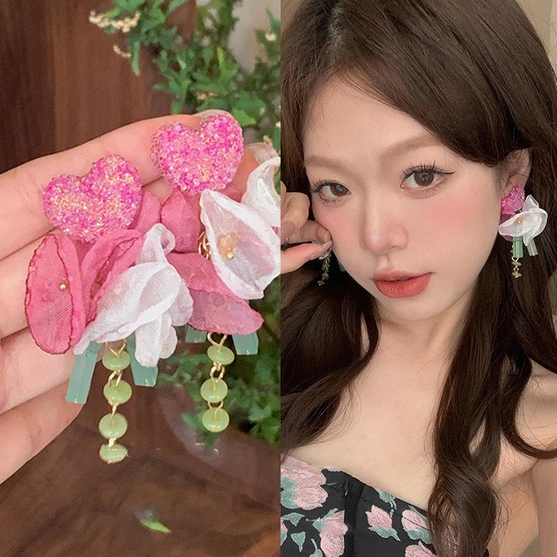 Resort Style Sunflower Earrings - Spring/Summer 2025 Collection for Women