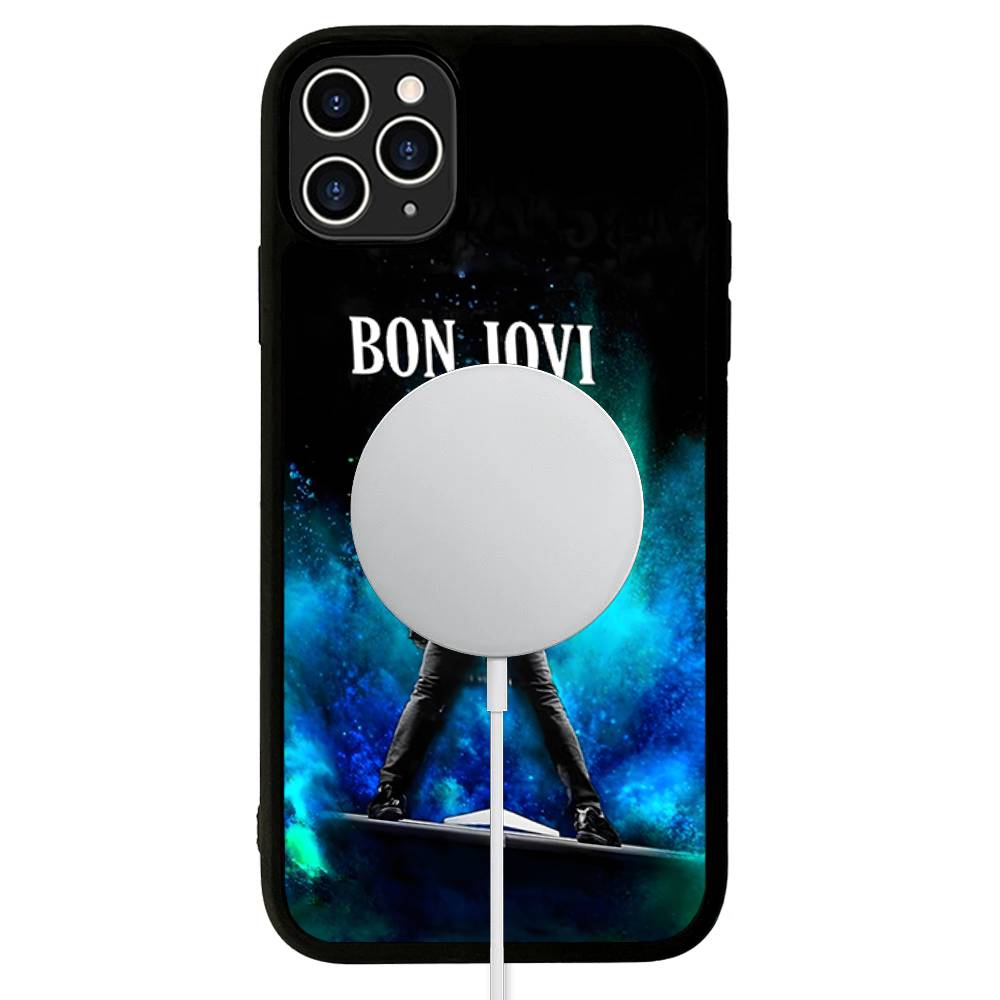 B-BonS J-Jovi For Magsafe Magnetic Phone Case For IPhone 17 16 15 14 13 12 11 Plus Pro Max PC+TPU Cover