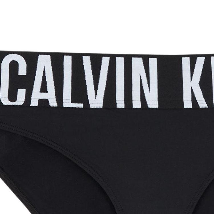 Calvin Klein Storm Gravity Comfortable Minimalist Low Rise Cool Feel Underwear Women Underwear Black QF7792AD-UB1