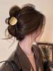 2025 Leopard Print High-End Large Shark Hair Clip for Women