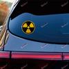3 Pcs 3" Gloss Nuclear Radiation Radio Active Zombie Decal Sticker Vintage Car Vinyl