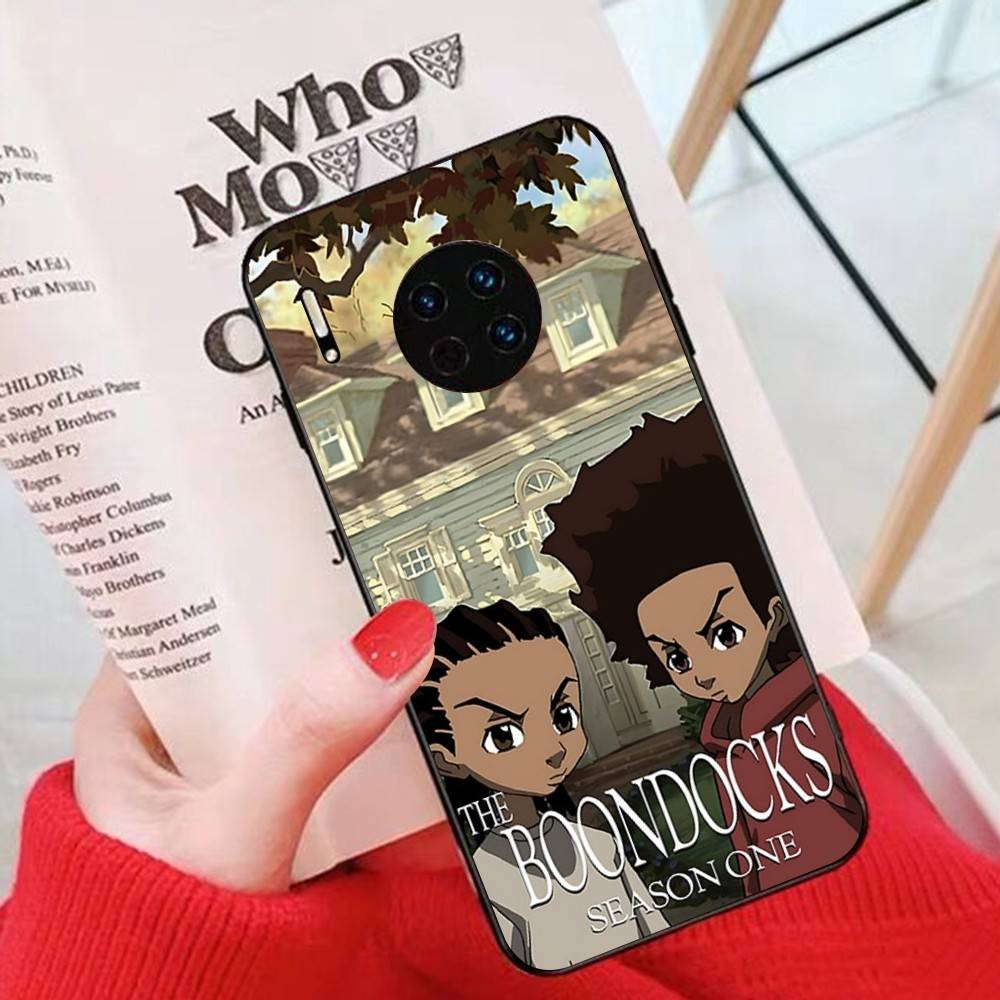 Cartoon The Boondocks Phone Case For Huawei P 8 9 10 20 30 40 50 Pro Lite Psmart Honor 10 Lite 70 Mate 20lite