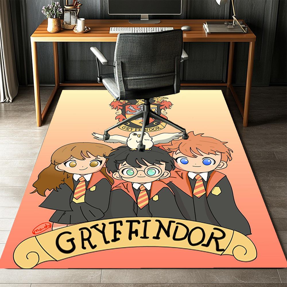 Harry Potter Printed Carpet,Rug,for Office Chair Living Room Bedroom Kitchen Room Decor Gifts.