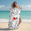 Snoopy beach towel Outdoor camping Beach towel for vacation swim Outdoor pool Absorbent bath towel