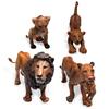 Animal Kingdom Pvc Lion Family Statues With Durable Material For Collectors Display Or Gift