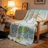 Sumikko Gurashi Throw High-Density Short Plush Blanket Soft For Sofa Air-Con Room.
