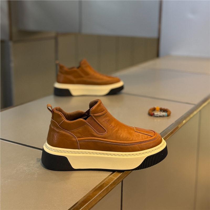 Color matching retro cotton shoes casual trendy light luxury high-end shoes velvet autumn and winter models