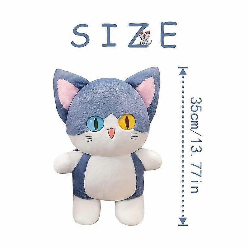 Süße und niedliche Hai-Katze Kissen Plüschtier Puppe Hai-Katze Puppe Mädchen Schlafkomfort Puppe Puppe