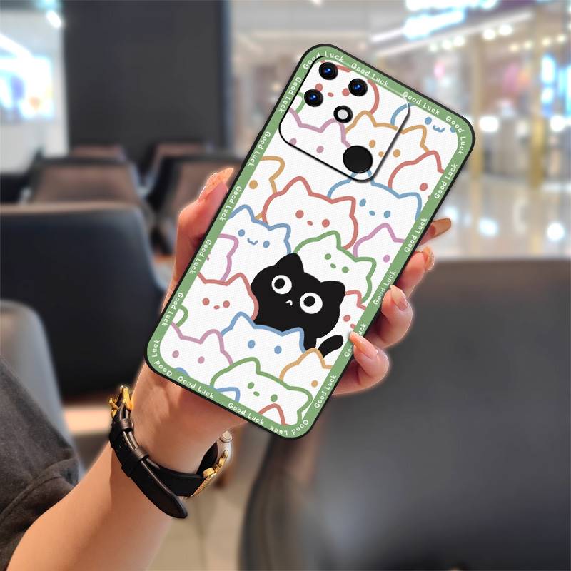 Back Cover Cartoon Phone Case For OPPO Realme Narzo 50A Dirt-resistant Durable TPU Waterproof Fashion Design Phone Pouch