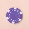 10 Pcs Abs Plastic Poker Chips Casino Texas Hold'Em Poker Metal Coins 11.5G Chips Poker Game Chip Set Accessories