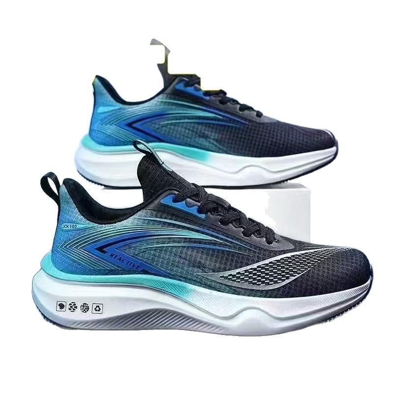 2025 Spring/Summer Flyknit Casual Lightweight Men's Running Shoes with Soft Sole