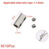 Copper Steel Wire Rope Clip Metal Hanging Clip New Stainless Steel Cable Clamp