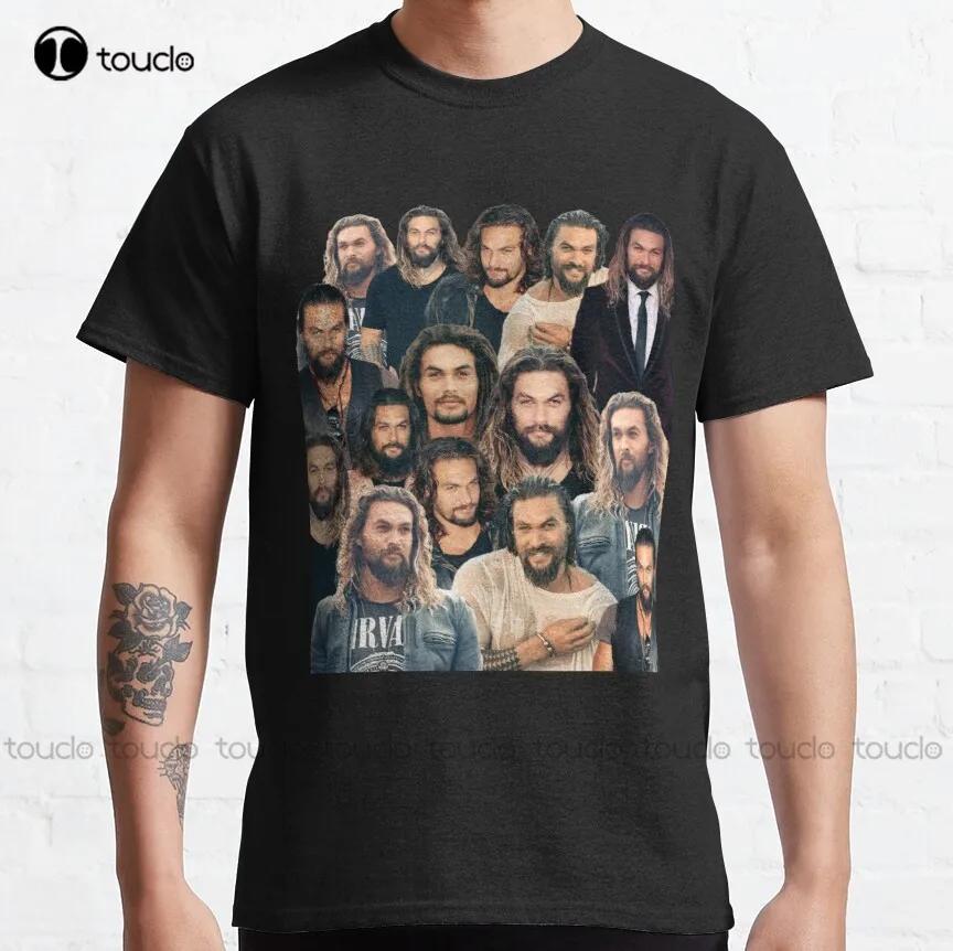 Jason Mamoa Jason Momoa Collage Classic Tshirt Unisexs Tshirts Custom Aldult Teen Unisex Digital Printing Tee Shirt Xs5xl New