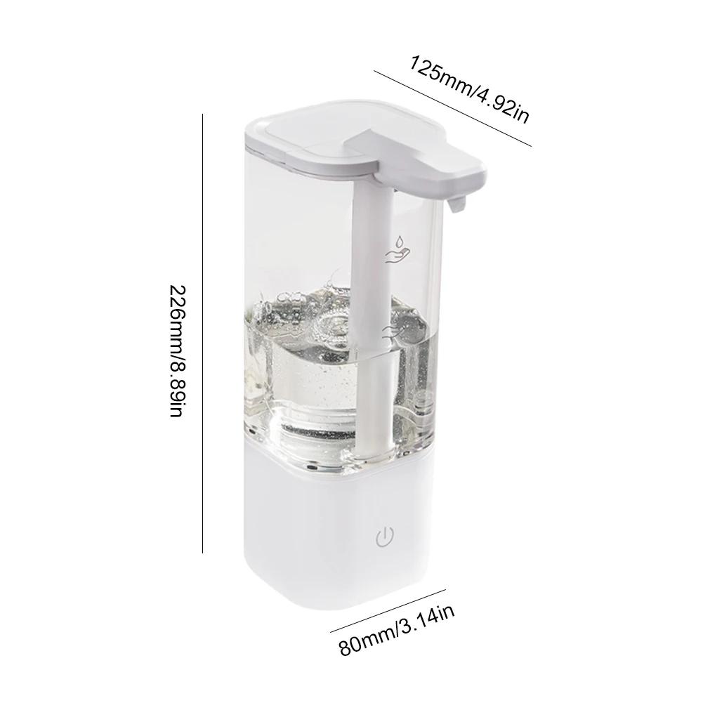 550ML Soap Lotion Dispenser Waterproof Infrared Induction Liquid Soap Pump Dispenser Self Cleaning Kitchen Accessories