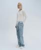 Daiaegeuneol Fringe Damage Knit (Ivory)