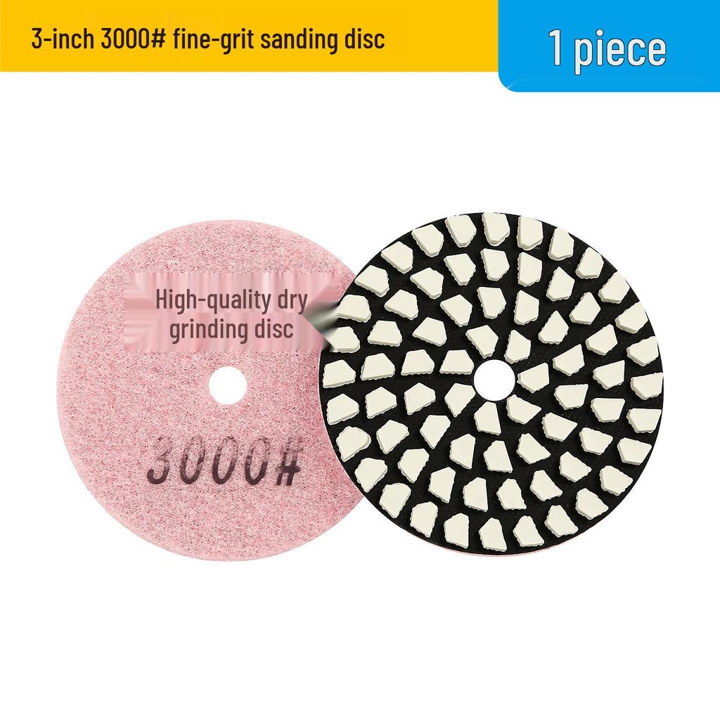 Diamond Dry Grinding Disc for Marble, Granite, Stone, & Tile Polishing and Trimming