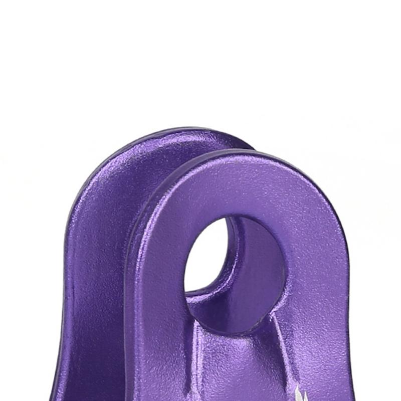 Aluminum Alloy Fixed Single Pulley Great for Rappelling Tree Climbing Strap