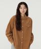 COVERNAT WOMAN Corduroy Shirt Camel