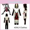 High-quality Children's Ninja Costume For Halloween Includes Headgear Jumpsuit Leg Warmers Breastplate And Waistcoat