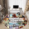 GTA Office Round Area Rug, Indoor Mat Suitable For Office,Bedroom Living Room Home Decor, Room Deco A0908165