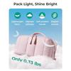 BAGSMART Makeup Box Cosmetic Pouch Large Capacity Travel Portable Popular Multifunctional Larger Storage