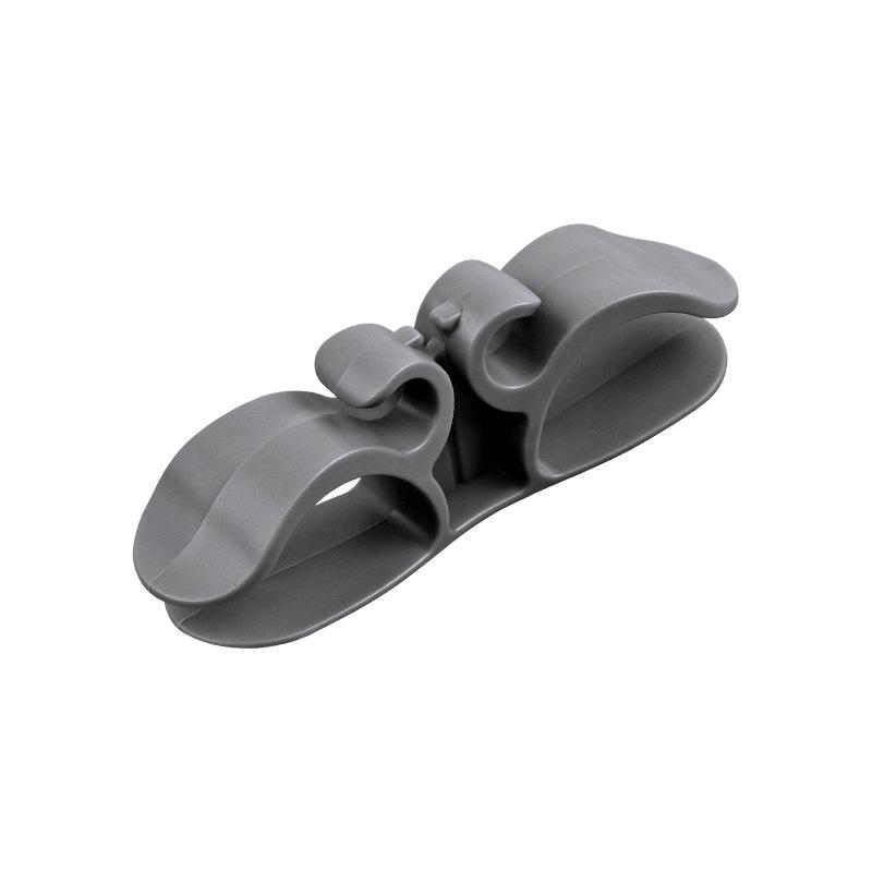 Compact Cable Organizer for Kitchen and Desktop: Winder for Power and Charging Cables