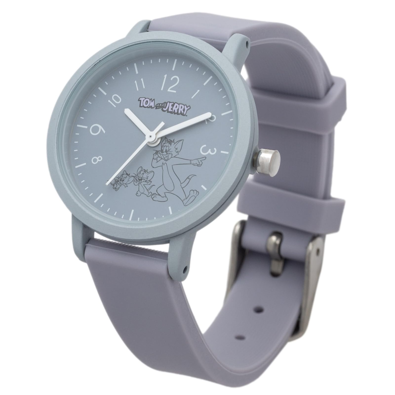 

[Fieldwork] Женские часы Tom and Jerry Analog Silicone Belt Line Art Rubber Watch Tom & Jerry & Toffee Purple TAJ005-3