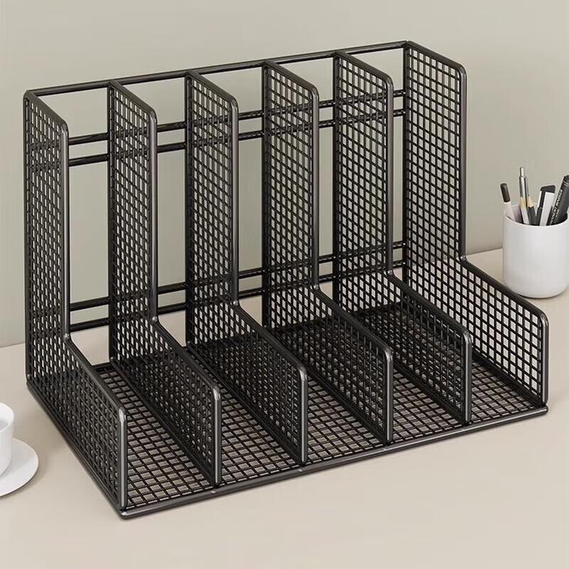 Desktop File Organizer Rack