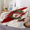 Custom Name Liverpool Football Club Theme Printed Blanket Perfect For Couch Bed Travel Outdoor Use Machine Washable Cozy Durable