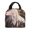 Alucard Castlevania Nocturne Insulated Lunch Bag for Women Kids Portable Food Boxes Thermal Lunch Box Tote