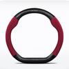 38cm, Genuine Leather for Chery Jetour T2 T3 X70 X70SM X90 X95 DASHING Traveler, Non-Slip Carbon Fiber Car Steering Wheel Cover
