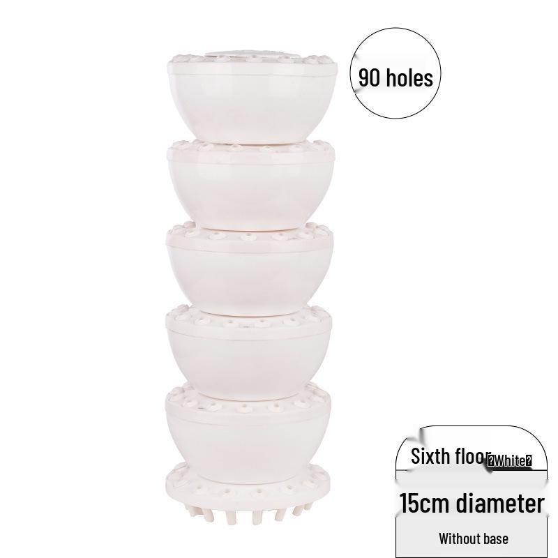 Multifunctional Display Stand for Candied Hawthorn, Cotton Candy & Potato Tower with Plastic Stick Holder