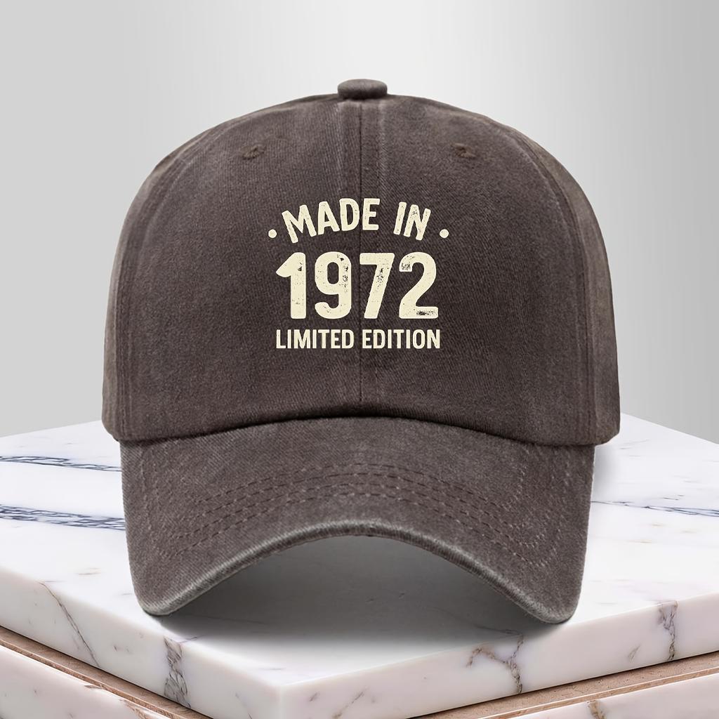 Baseball Cap Retro Old Casual Hat Men and Women Same Style Party Personality Hip-hop Hat Light Peaked Cap