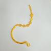 Gold Emperor Half Bangle Bracelet - Women's Auspicious Five Paths Wealth Charm