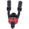 Rivet Nut Gun Stainless Steel BT?605 Double Handles Manual Riveting Tool Kit with Wrench