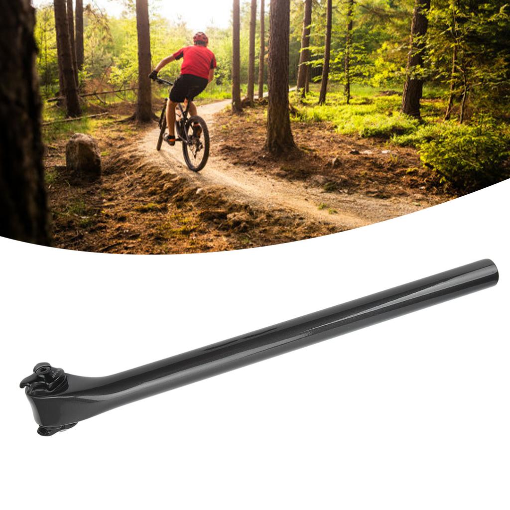 Bike Seatpost 20 Degree Offset Carbon Light Weight High Strength Seat Post Replacement Seat Tube