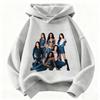 2026 Children KATSEYE Hoodie Kids Loose Casual Hooded Sweatshirt Boys Girls Fashion Graphic Pullover Sport Daily Wear Tops