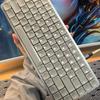 Low Profile Gray Keycap for Cross Switch Custom PBT 1U 2U Ultrathin No Words Keycap Square Flat Choc V2 Switch Artisan Key Caps