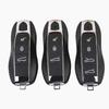 Coque de clé intelligente à distance pour Porsche 718 911 Panamera Cayenne 2017 2018 2019 2020 Couvercle de clé sans clé Porsche à 3 boutons