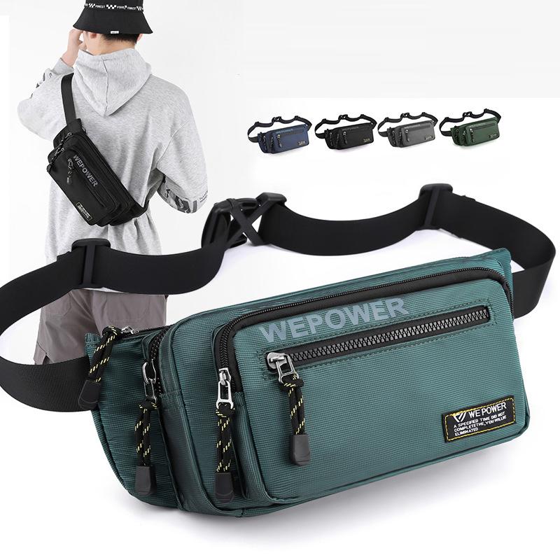 Männer Fanny Taille Pack Bum Hip Kreuz Körper Brust Tasche Militär Mehrzweck Reise Wasserdichte Nylon Männlichen Sling Gürtel Pack taschen